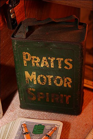 PRATT'S PEDAL CAR PETROL CAN - click to enlarge